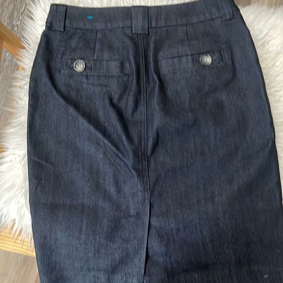BANANA REPUBLIC AND BACCINI JEAN SKIRTS BUNDLE SIZE 4 - Picture 7 of 12